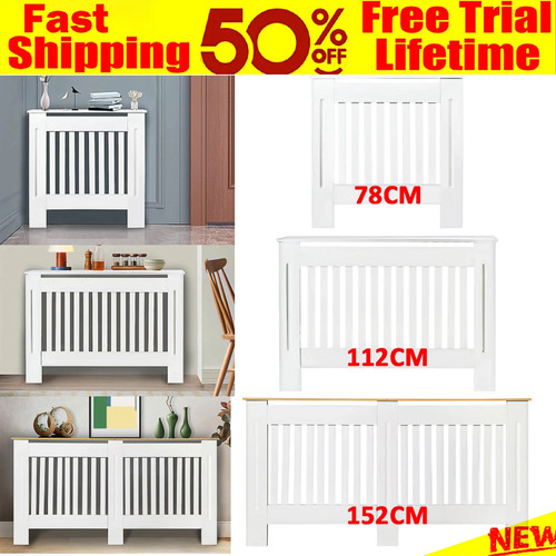 White radiator cover - radiator,
