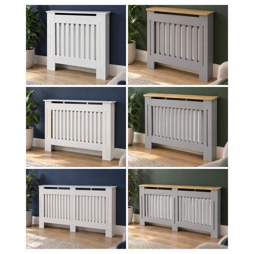 Radiator cover cabinet - radiator, white