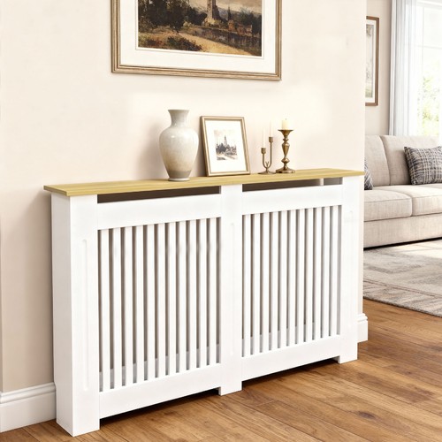 White oak radiator cover - radiator, wall