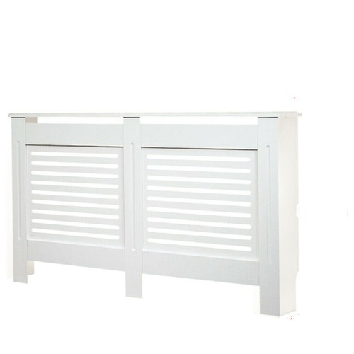 White radiator cover cabinet - white,