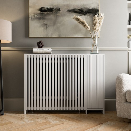 Radiator cover white - radiator,