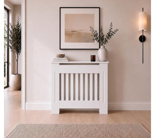 White radiator cover - radiator,