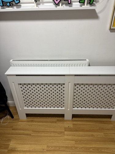 White radiator cover brand - white,
