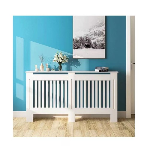 White wood radiator cover - cover, mdf
