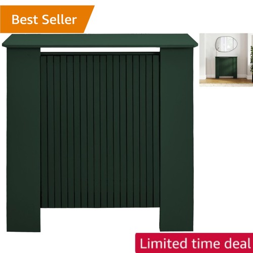 Contemporary ribbed radiator - ribbed,